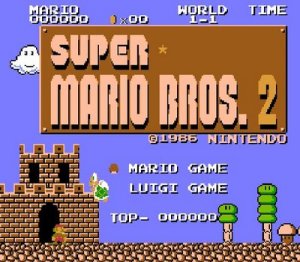 One of the defining characteristics of Super Mario Bros. 2 was the emphasis on making the Luigi experience different from the Mario one.