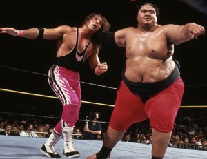 Yokozuna was a very big man.