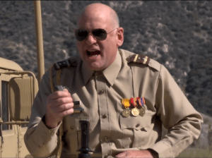 General Dark Onward is probably the most ambitious character in the film.