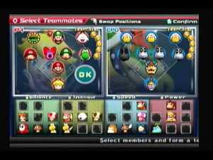 There are lots of players to recruit and improve your team with in the game's single-player mode.