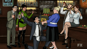 Archer's co-workers aren't really any better.