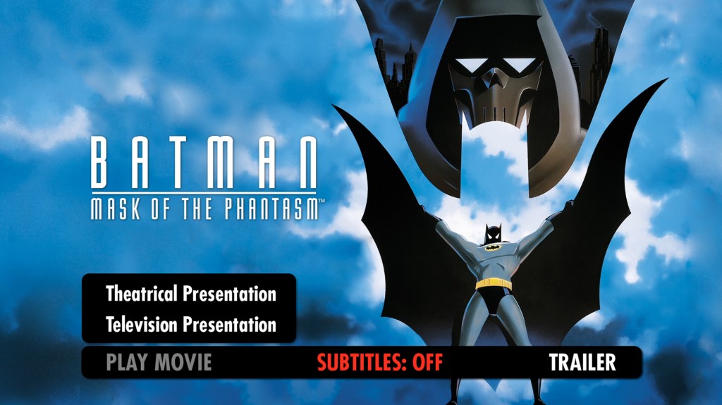 Batman Mask of the Phantasm Blu Ray The Nostalgia Spot
