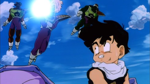 Gohan attacked