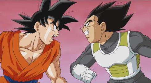 goku vegeta bicker