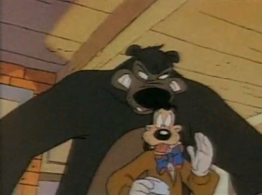 goofy and bear