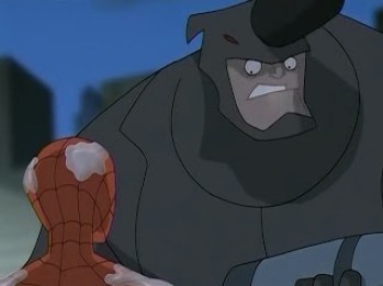 rhino and spidey