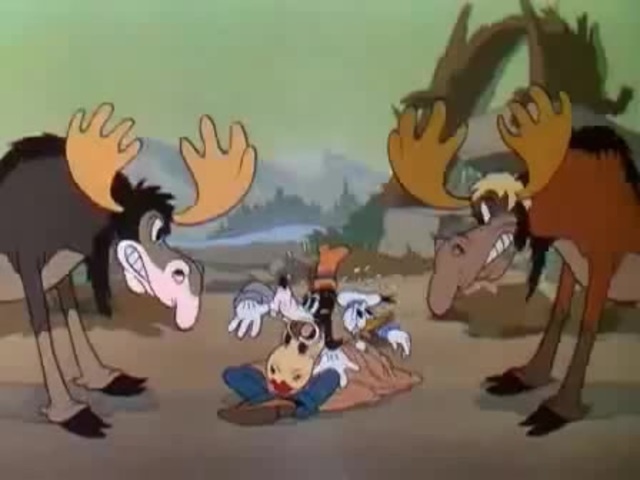 goofy donald moose