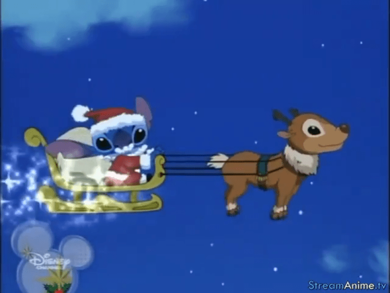 Dec. 19 – Stitch and&nbsp;Santa!
