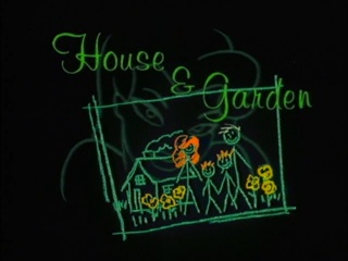 house and garden title card