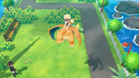 flying charizard