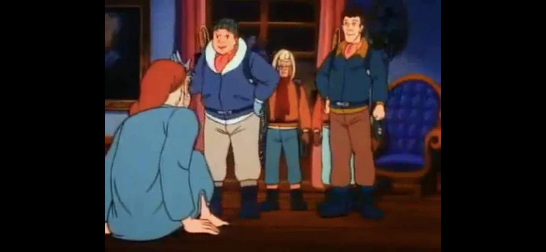 ghostbusdters meet scrooge