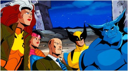 x-men animated group shot