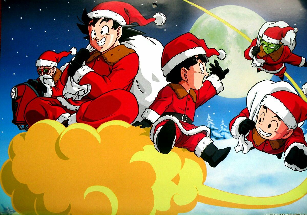 dragon ball christmas