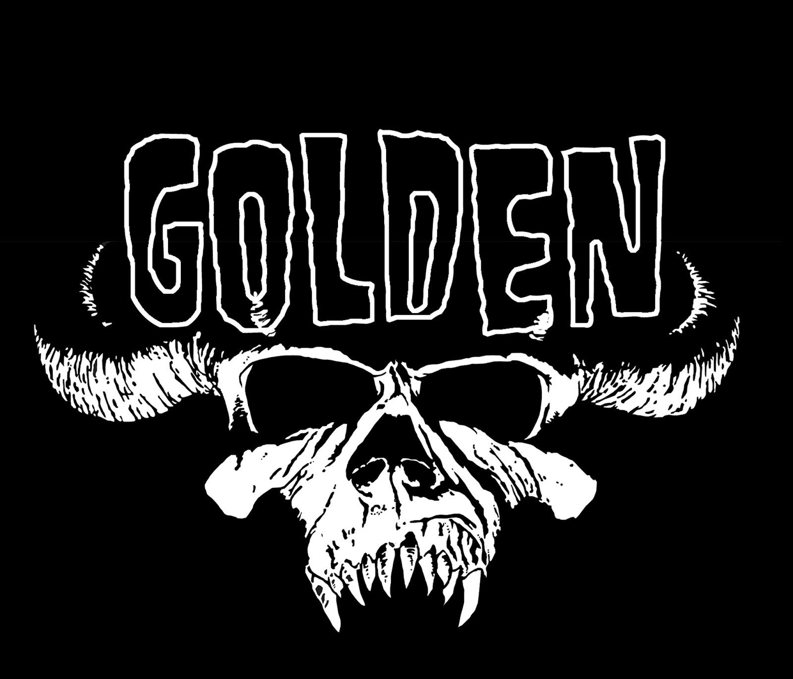 golden skull