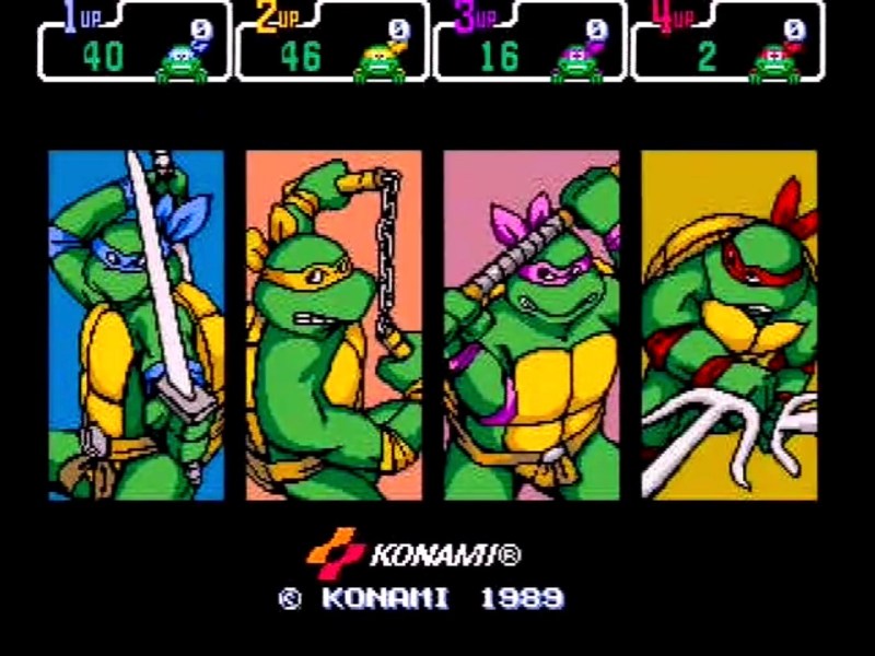 Teenage Mutant Ninja Turtles (1989&nbsp;Arcade)