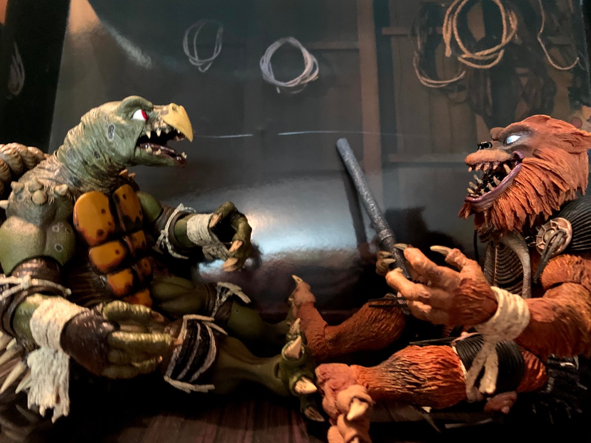 NECA TMNT Secret of the Ooze Tokka and&nbsp;Rahzar