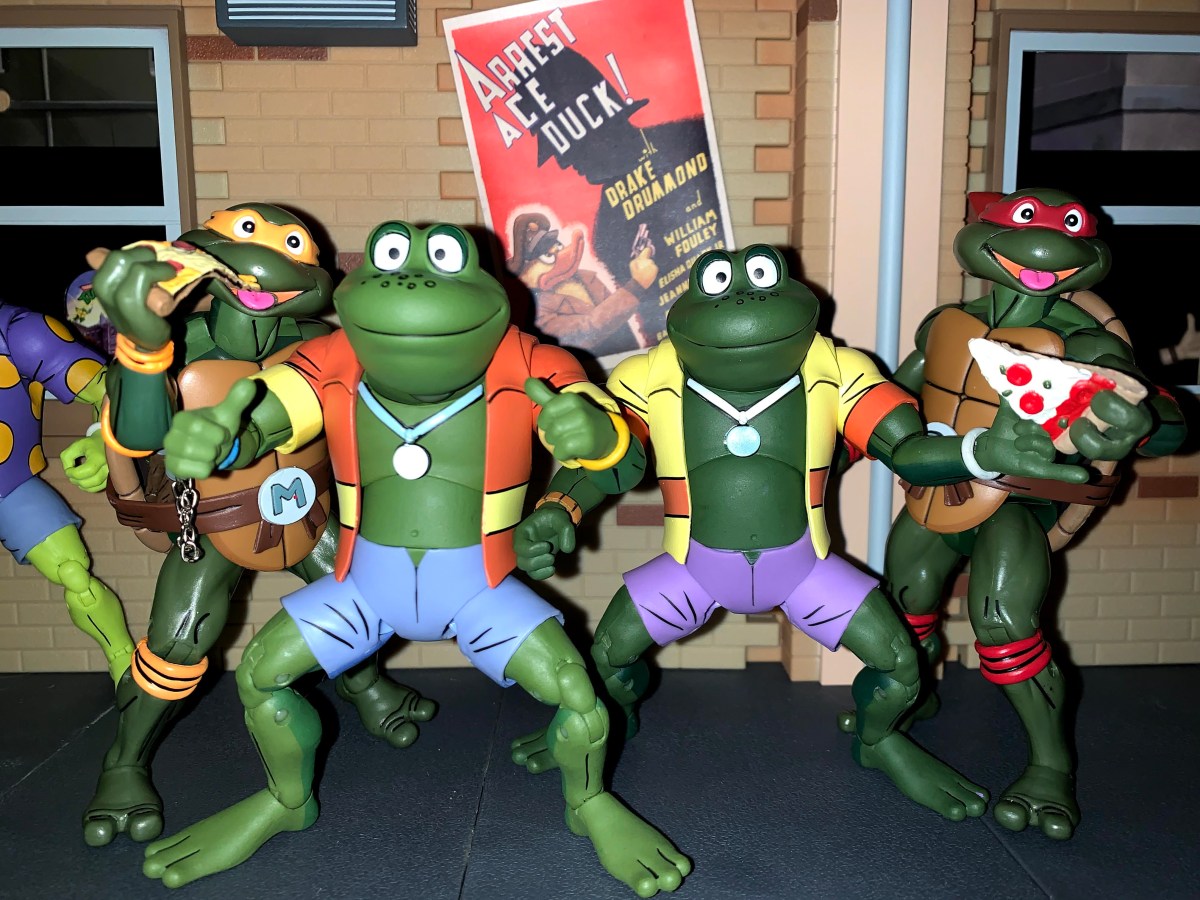 NECA TMNT Cartoon Napoleon and&nbsp;Attila