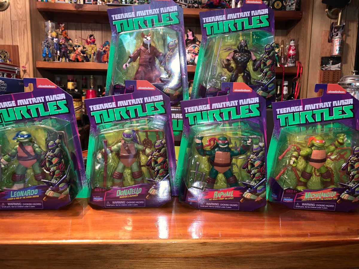 Playmates Teenage Mutant Ninja Turtles 2012 Turtle Figures Collection 6-Pack