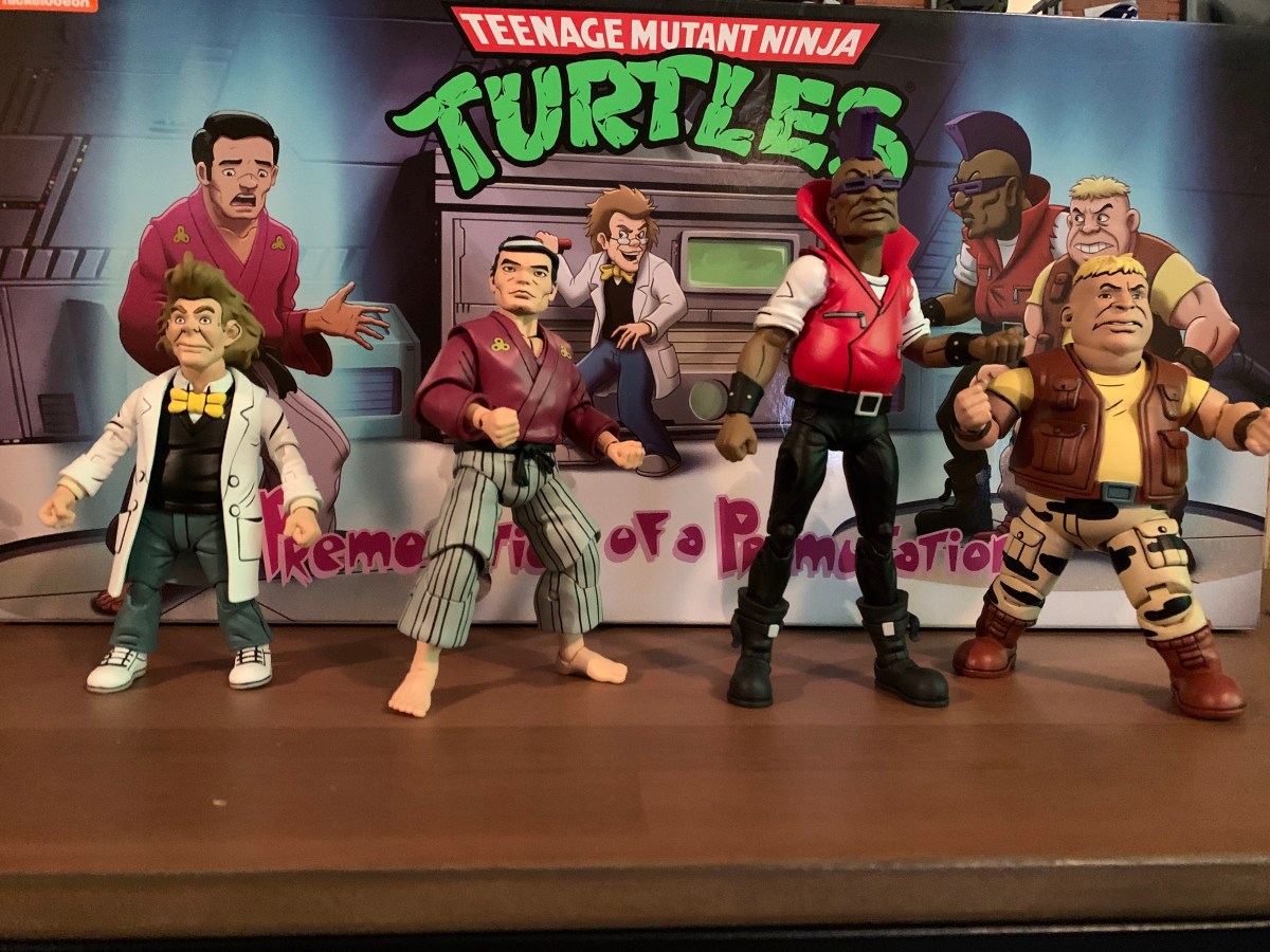 NECA Cartoon TMNT Premonition of a Premutation SDCC&nbsp;4-Pack