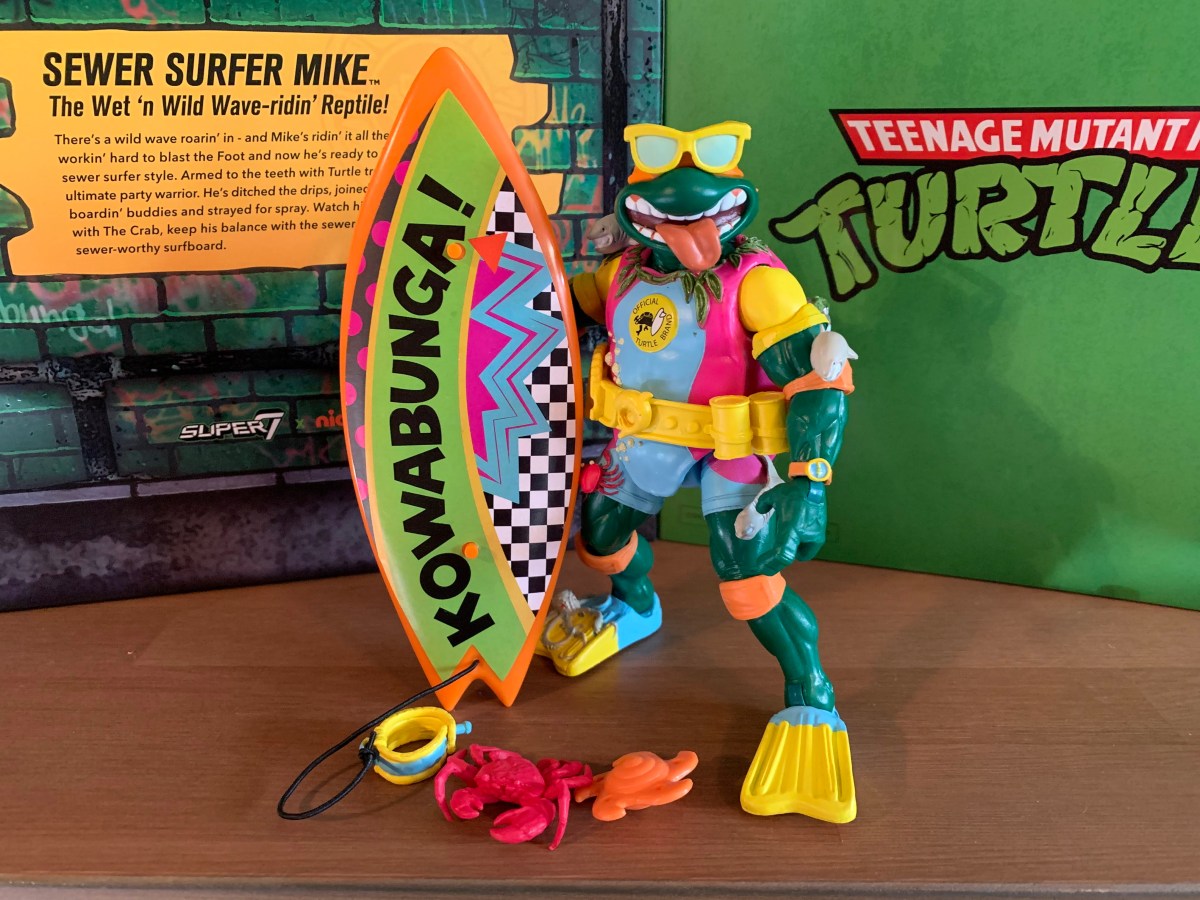 Super7 TMNT Ultimates! Sewer Surfer&nbsp;Mike