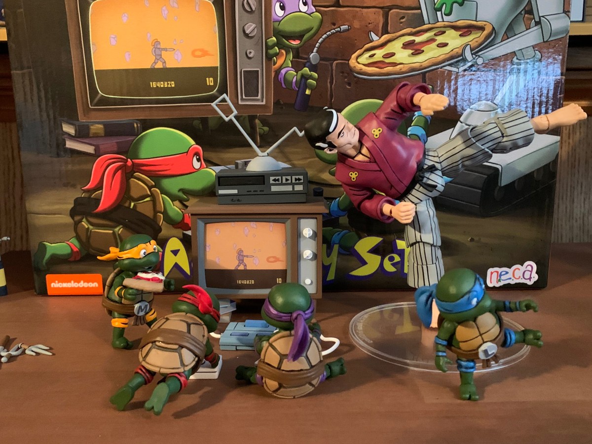 Set D'accessoires Rare TMNT (Tortues Ninja) NECA, édition Limitée Arrêtée - Neuf Complet