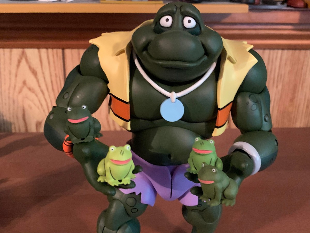 NECA TMNT Toon “Colossus of the Swamps!” Deluxe Napoleon&nbsp;Bonafrog