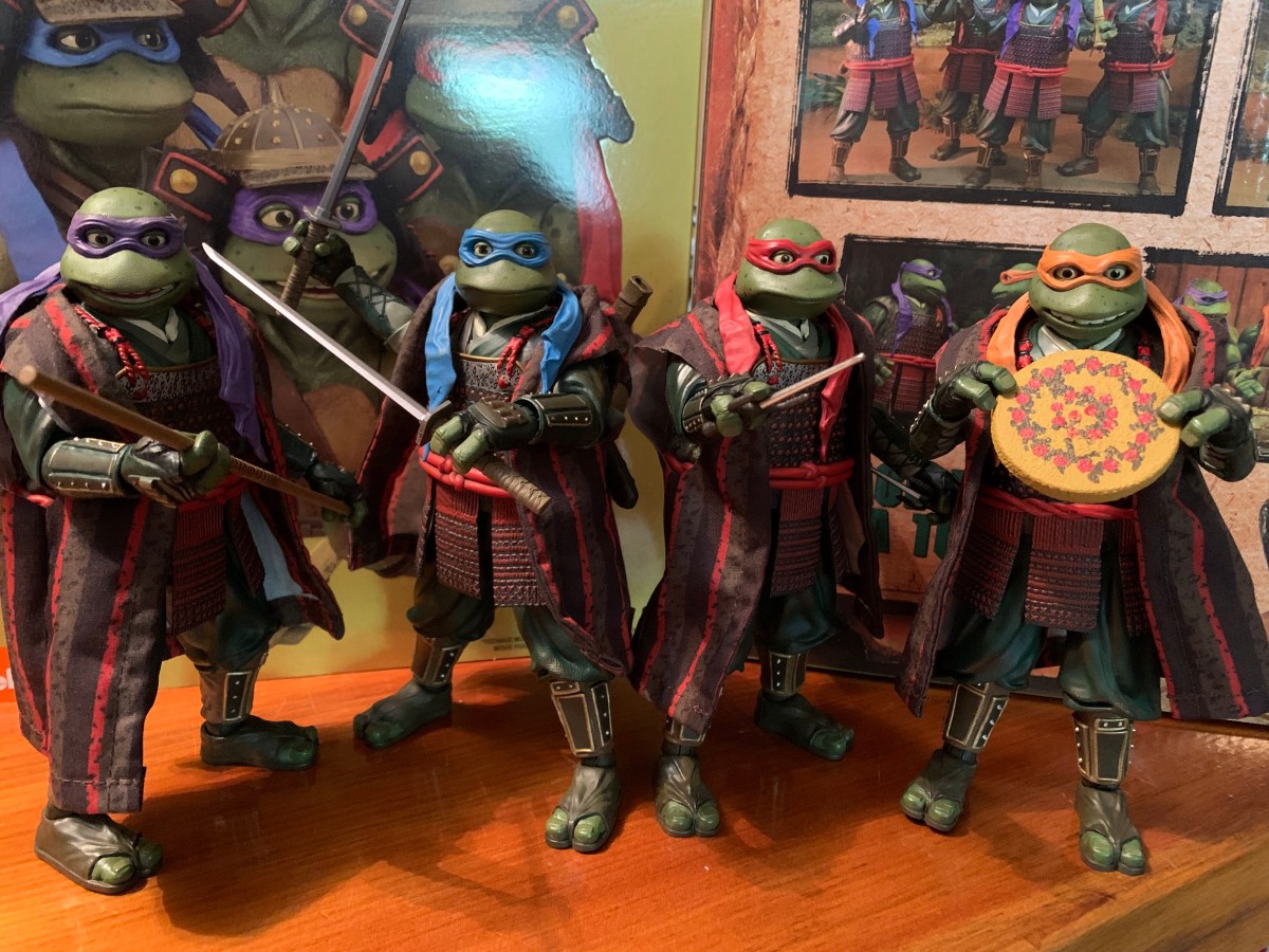 NECA Teenage Mutant Ninja Turtles III SDCC&nbsp;Four-Pack