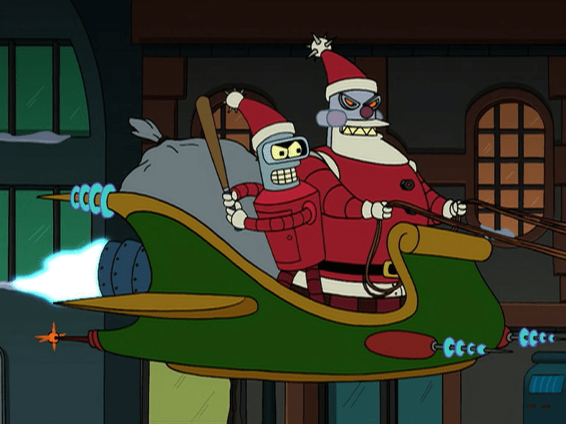 Dec. 20 – Futurama – “A Tale of Two&nbsp;Santas”