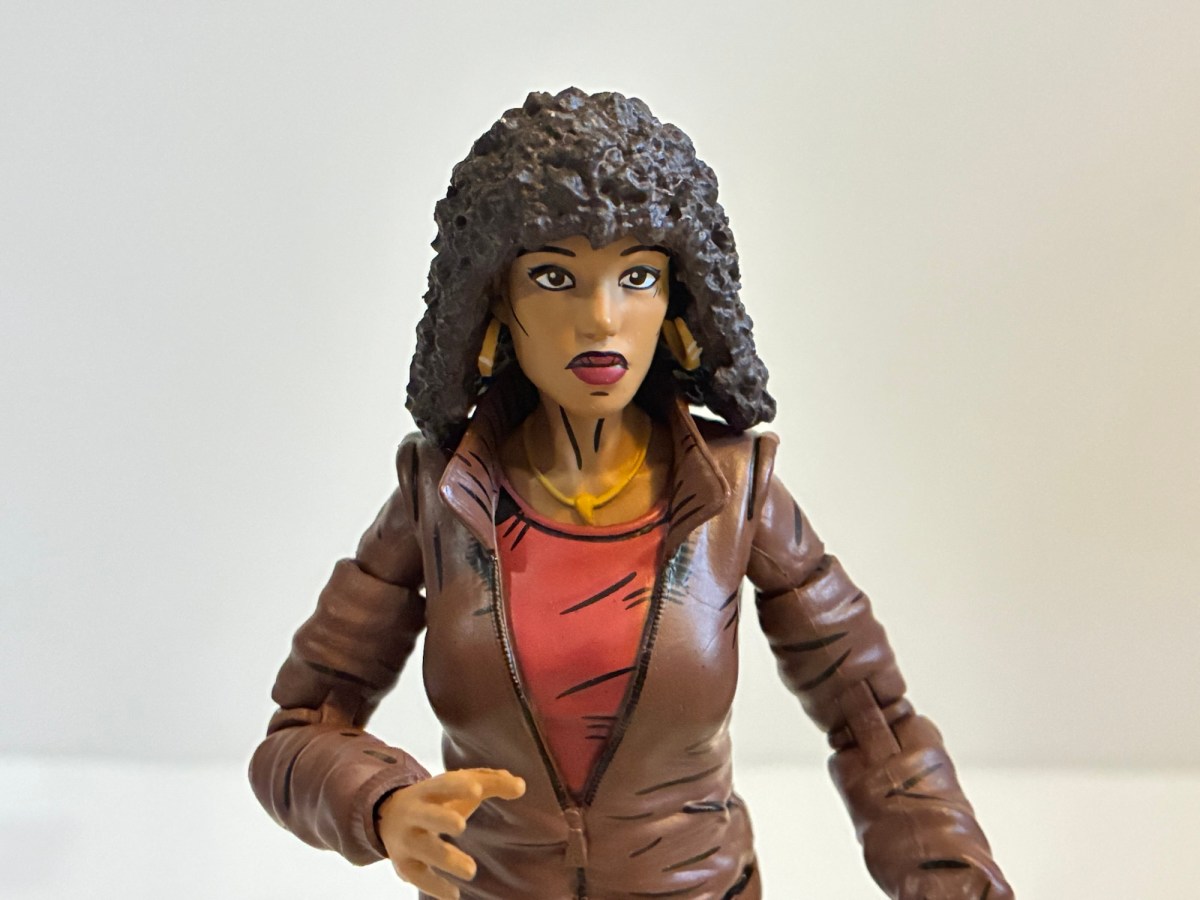 NECA TMNT Mirage Studios April (Version 2) with Professor&nbsp;Obligado