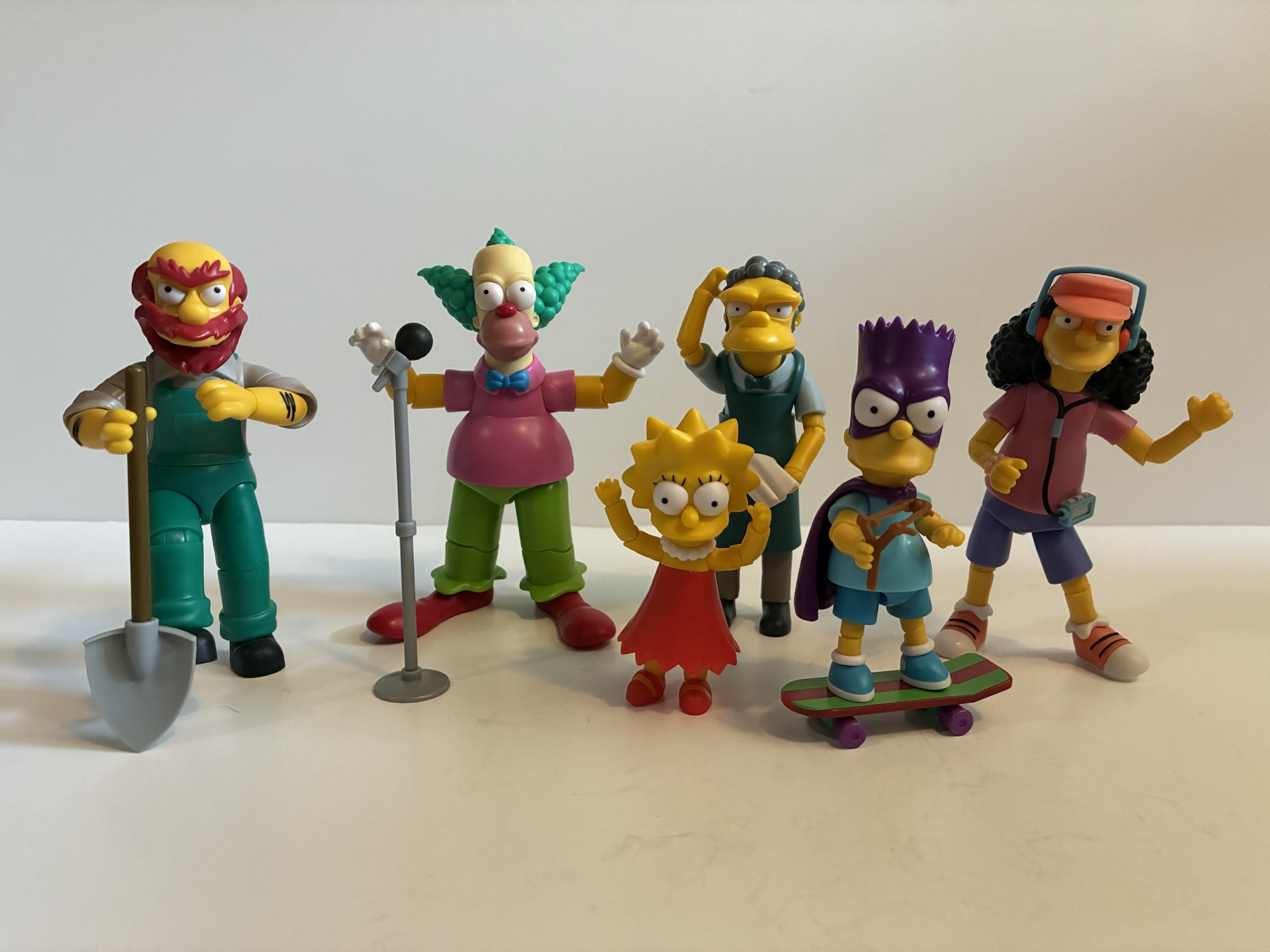 JAKKS Pacific Mini Figura Homer Simpson – 6,3 Cm, The Simpsons Wave 1, Ufficiale