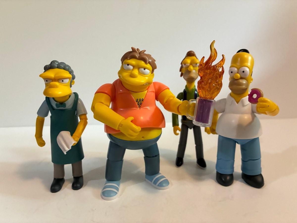 Jakks Pacific The Simpsons Waves 3, a bit of 4, and most of&nbsp;5