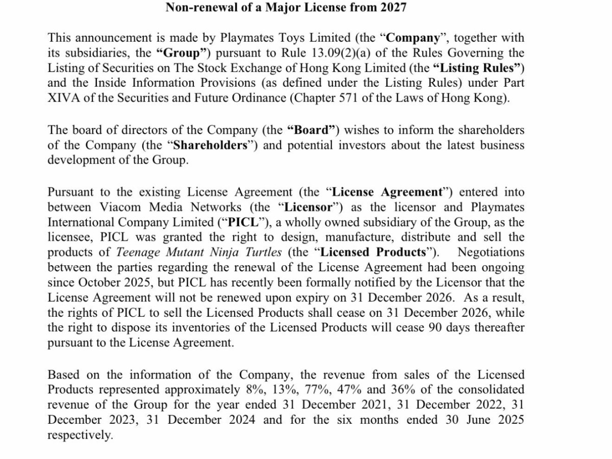 The End of an Era – There Will be No More Playmates&nbsp;TMNT