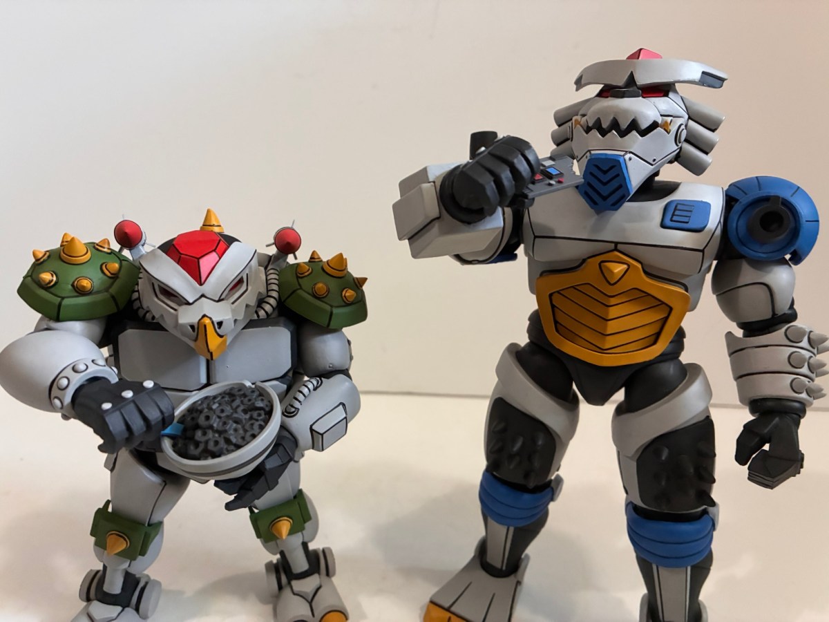 NECA TMNT Toon Robo Tokka and Robo&nbsp;Rahzar
